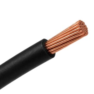 H07V-R 1.5 mm² Black PVC-Insulated Building Wire