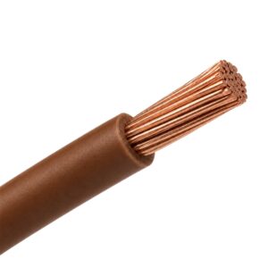 H07V-R 1.5 mm² Brown PVC-Insulated Building Wire