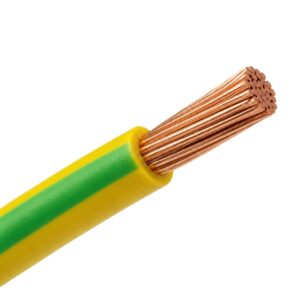 H07V-R 1.5 mm² Green/Yellow PVC-Insulated Building Wire